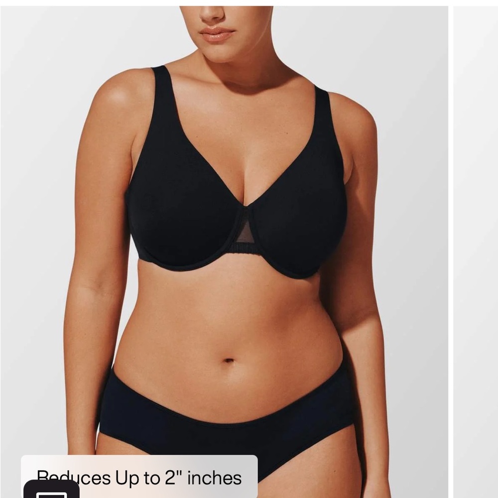 ThirdLove Unlined Minimizer Convertible Bra 34G